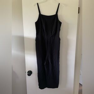 Old Navy Black 3/4 Length Straight Neck Jumpsuit